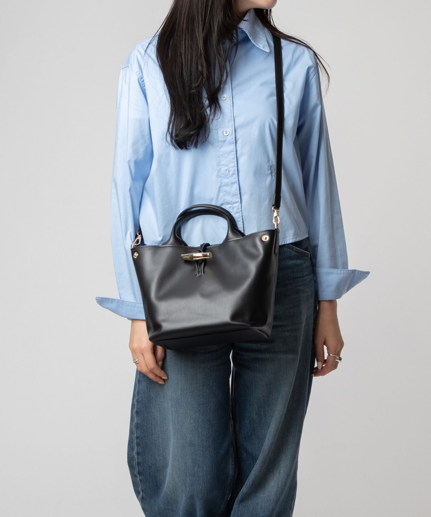 ロンシャン LONGCHAMP Le Roseau ル ロゾ S Handbag (オリーブ(510)) オリーブ(510)