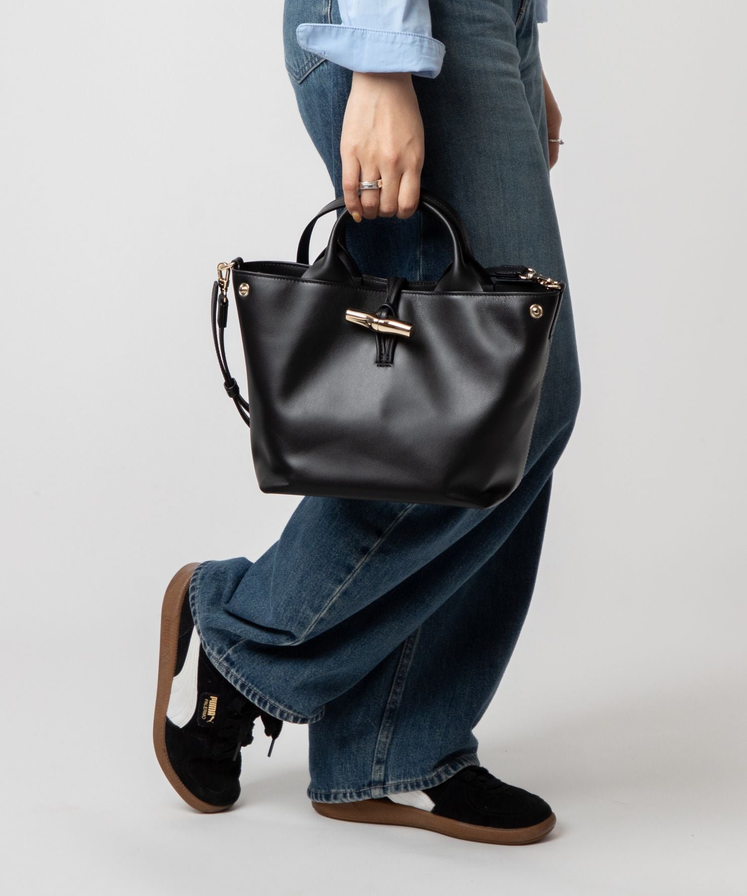 ロンシャン LONGCHAMP Le Roseau ル ロゾ S Handbag (オリーブ(510)) オリーブ(510)