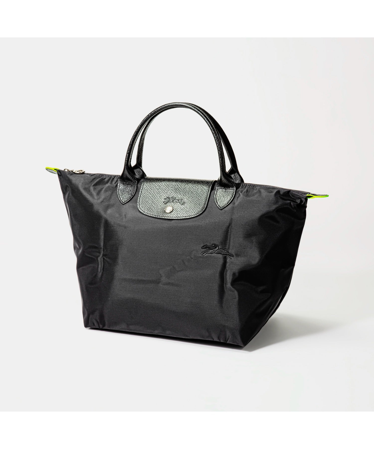 ロンシャン LONGCHAMP ル プリアージュ M LE PLIAGE 1623-919 ハンドバック レディース バッグ トップハンドルバッグ Mサイズ トートバッグ,ブラック