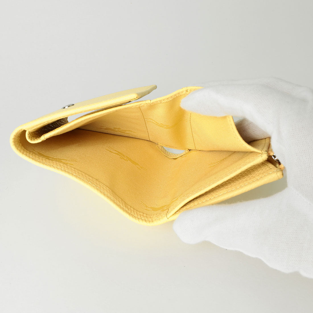 ロンシャン LONGCHAMP 3つ折り財布 ル ロゾ コンパクト ウォレット 30049 HFP M12 YELLOW CHICK (イエローチック) イエローチック