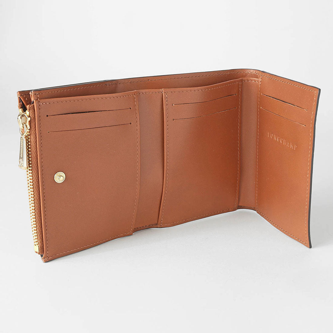 ロンシャン LONGCHAMP 3つ折り財布 ル エピュレ タイムレス コンパクトウォレット 30049 HFY COGNAC (コニャック(504)) コニャック(504)