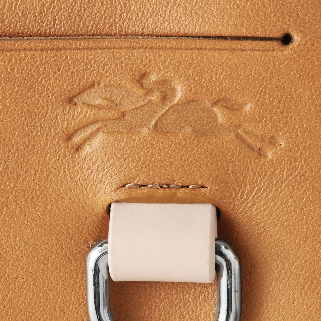 ロンシャン LONGCHAMP カードケース ポケットコレクション TWO TONE ZIP CARD HOLDER 30048 HIM 016 (ナチュラル) ナチュラル