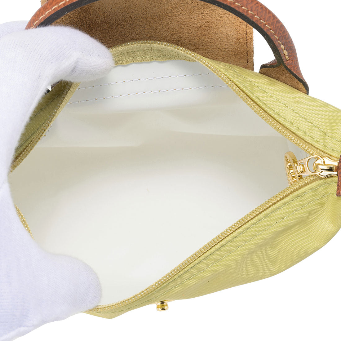 ロンシャン LONGCHAMP ポーチ ル プリアージュ オリジナル ハンドル付き ポーチ 34175 089 244 (ピスターシュ) ピスターシュ