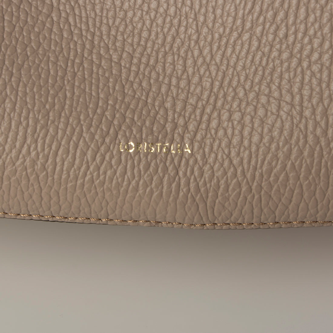 ロリステッラ LORISTELLA シュリンクレザーハンドバッグ