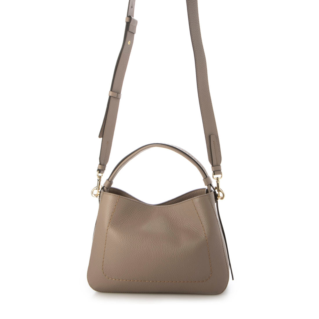 ロリステッラ LORISTELLA シュリンクレザーハンドバッグ