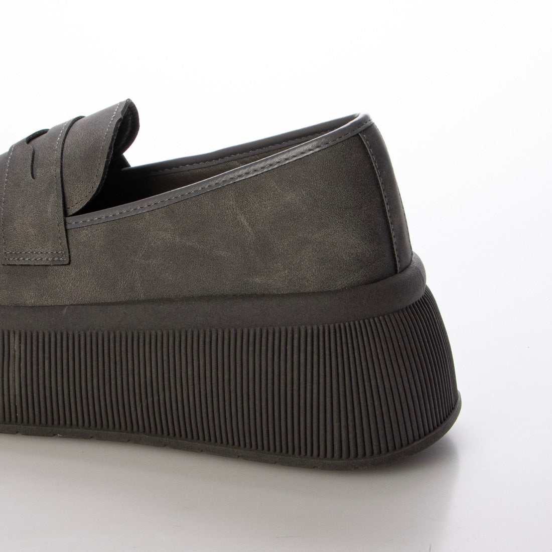 ラブハンター LoveHunter 厚底ウェッジソールローファー / 2227 (グレー) グレー