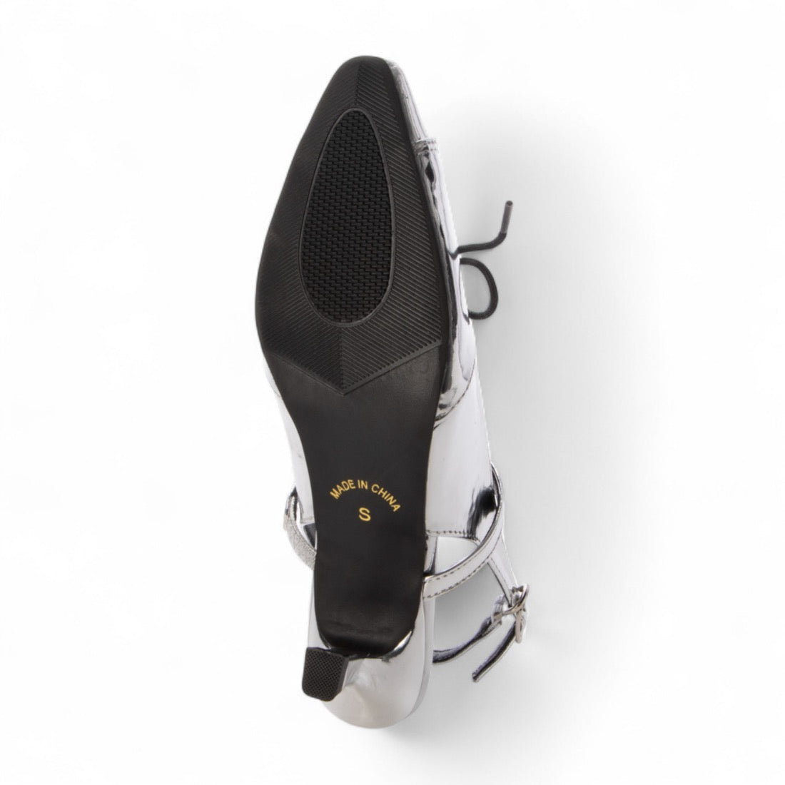 ラブハンター LoveHunter レースアップスリングバックパンプス / 2241 (シルバー) シルバー