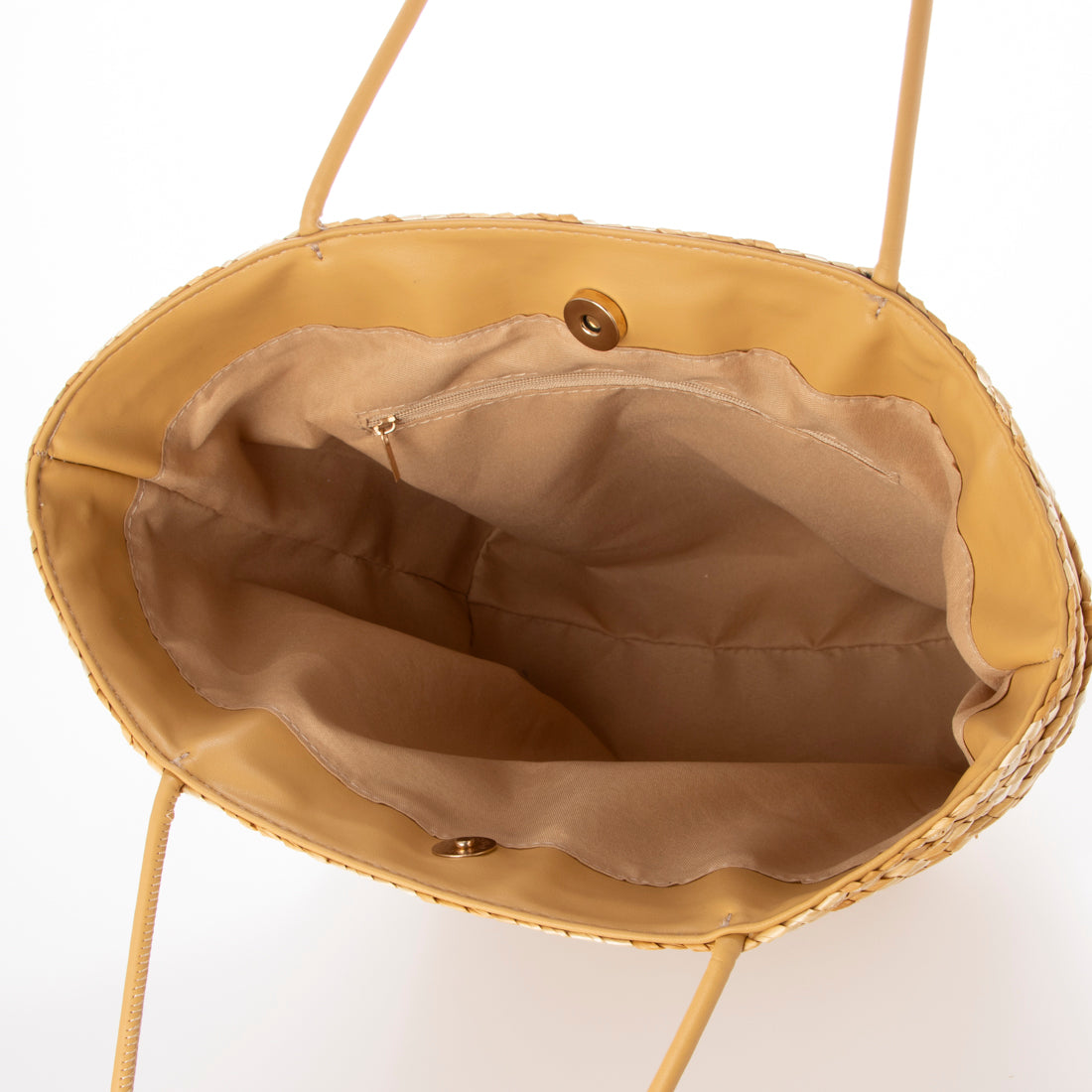 ラスドット lus. かごバッグ (ベージュ) ベージュ