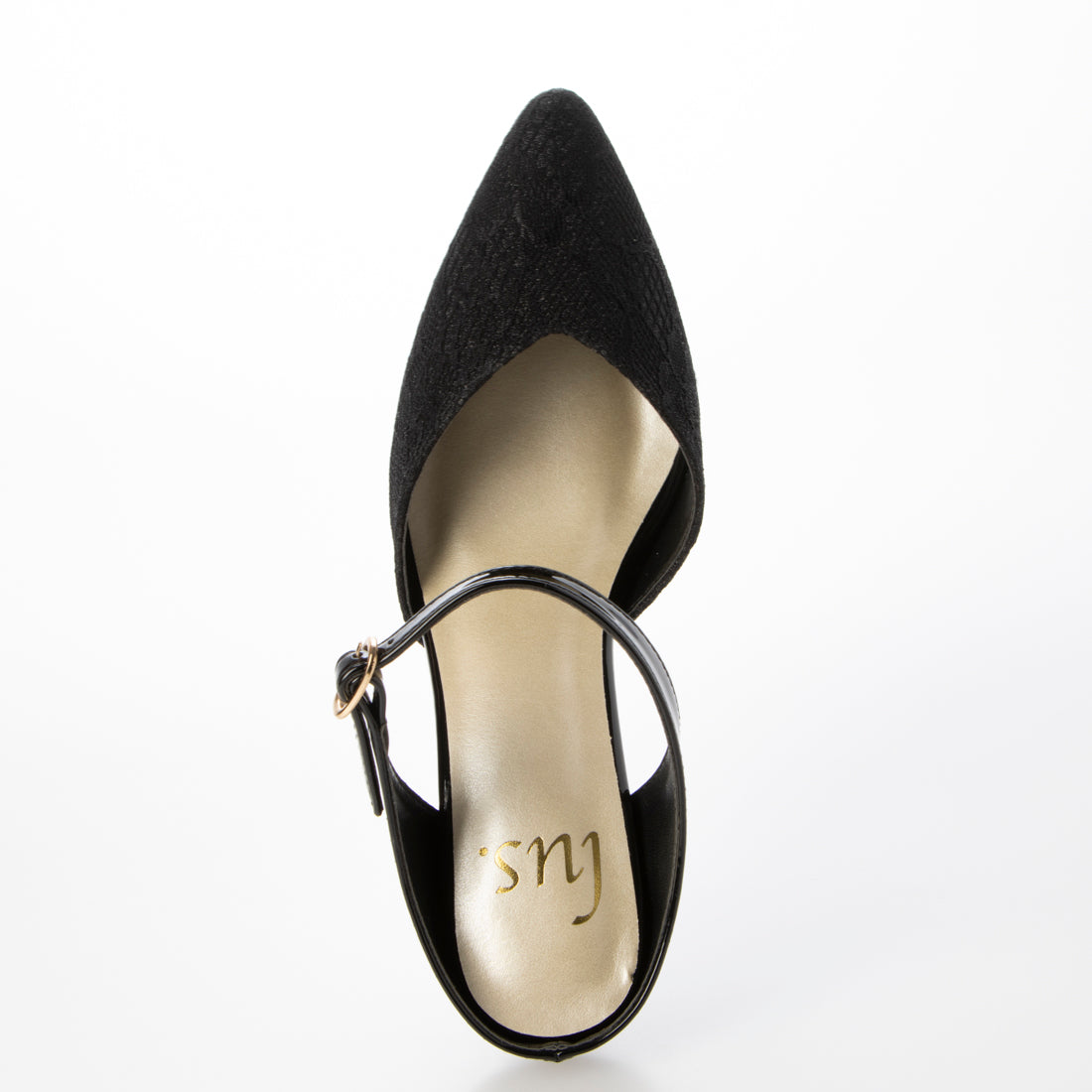 ラスドット lus. 異素材コンビミュールサンダル