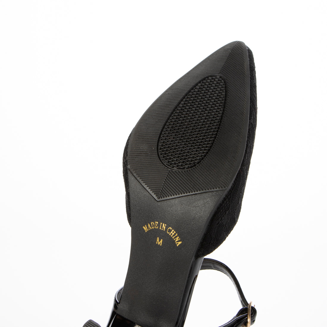 ラスドット lus. 異素材コンビミュールサンダル