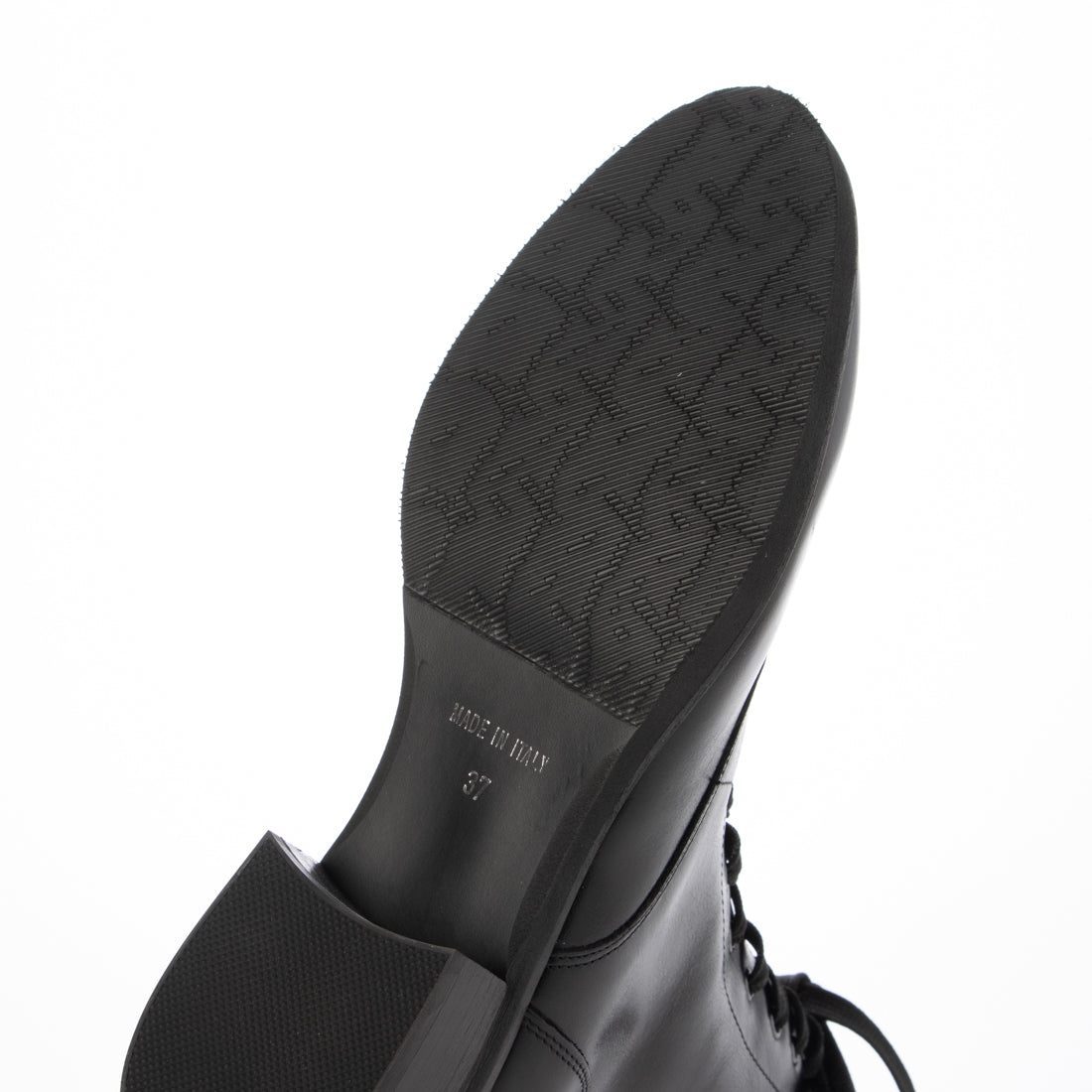 ルカ グロッシ Luca Grossi レースアップショートブーツ (ブラック) ブラック