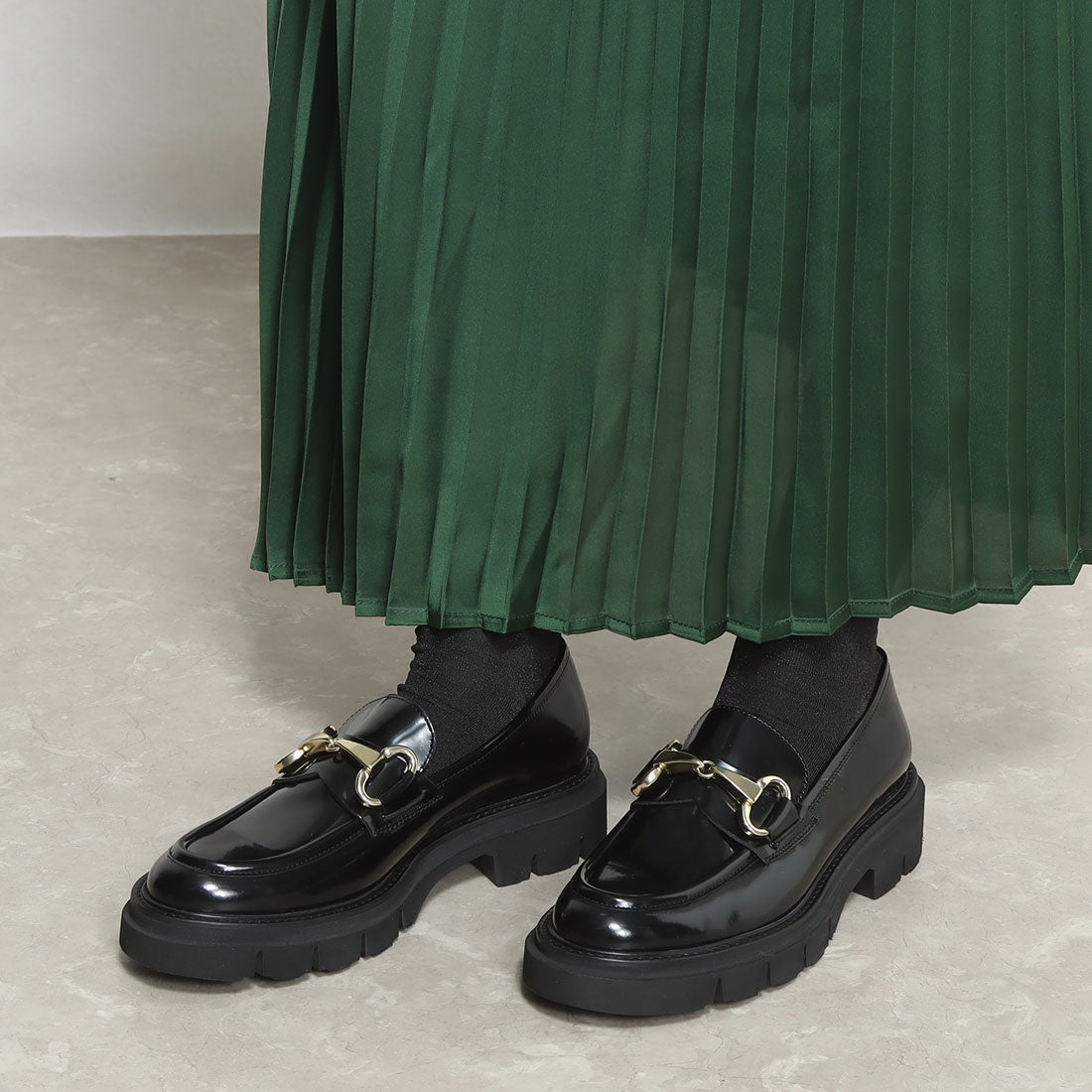 ルカ グロッシ Luca Grossi ビットローファー (アイボリー) アイボリー