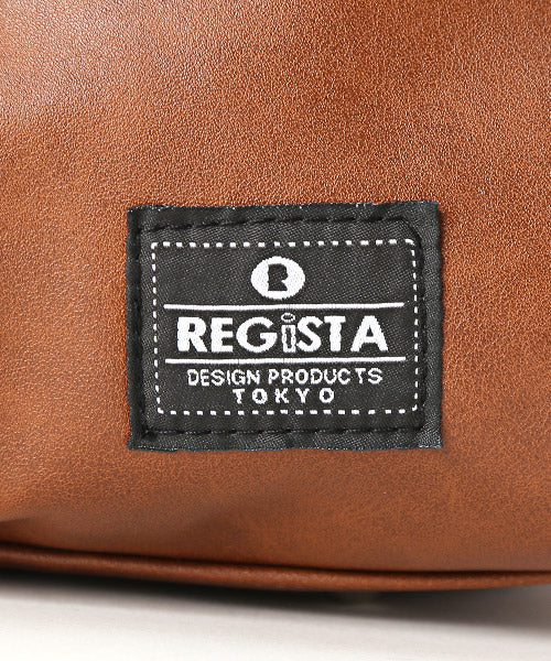 ラグスタイル LUXSTYLE REGiSTAストラップ付きPUレザーボストンバック/ボストンバッグ メンズ PUレザー 旅行バッグ トラベルバッグ 25L