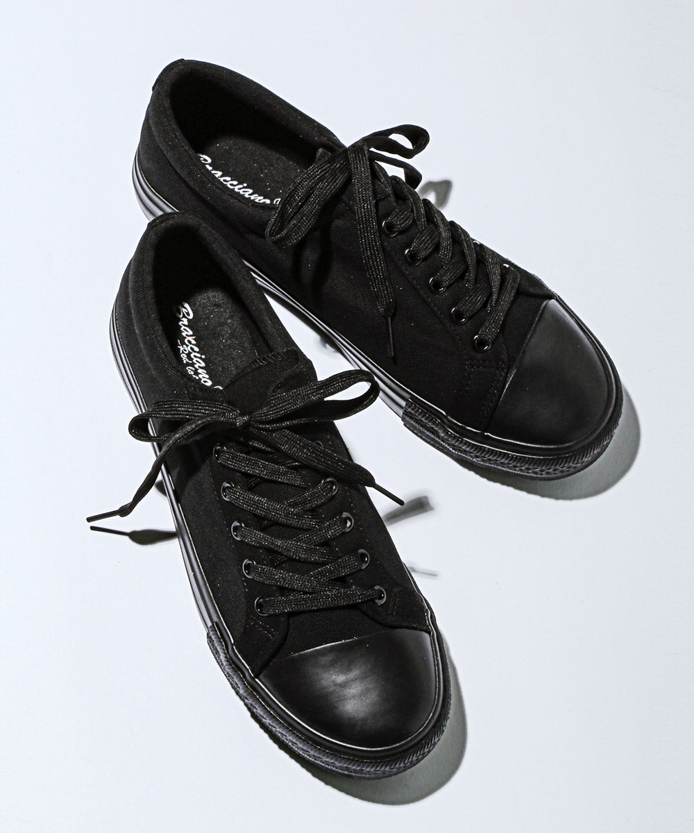 ラグスタイル LUXSTYLE Braccianoサイドレースキャンバススニーカー/スニーカー メンズ 靴 シューズ ローカット キャンバス