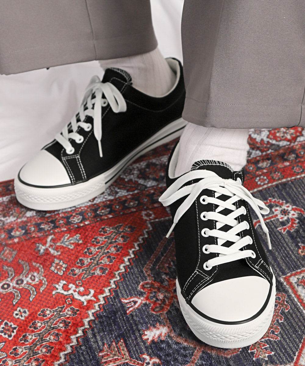 ラグスタイル LUXSTYLE Braccianoサイドレースキャンバススニーカー/スニーカー メンズ 靴 シューズ ローカット キャンバス