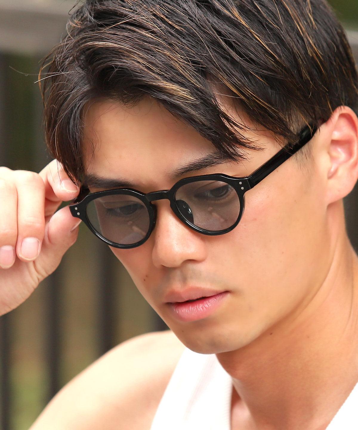 ラグスタイル LUXSTYLE UVカットボストンサングラス/サングラス ボストン メンズ レディース ユニセックス 夏 アイウェア UVカット 紫外線対策