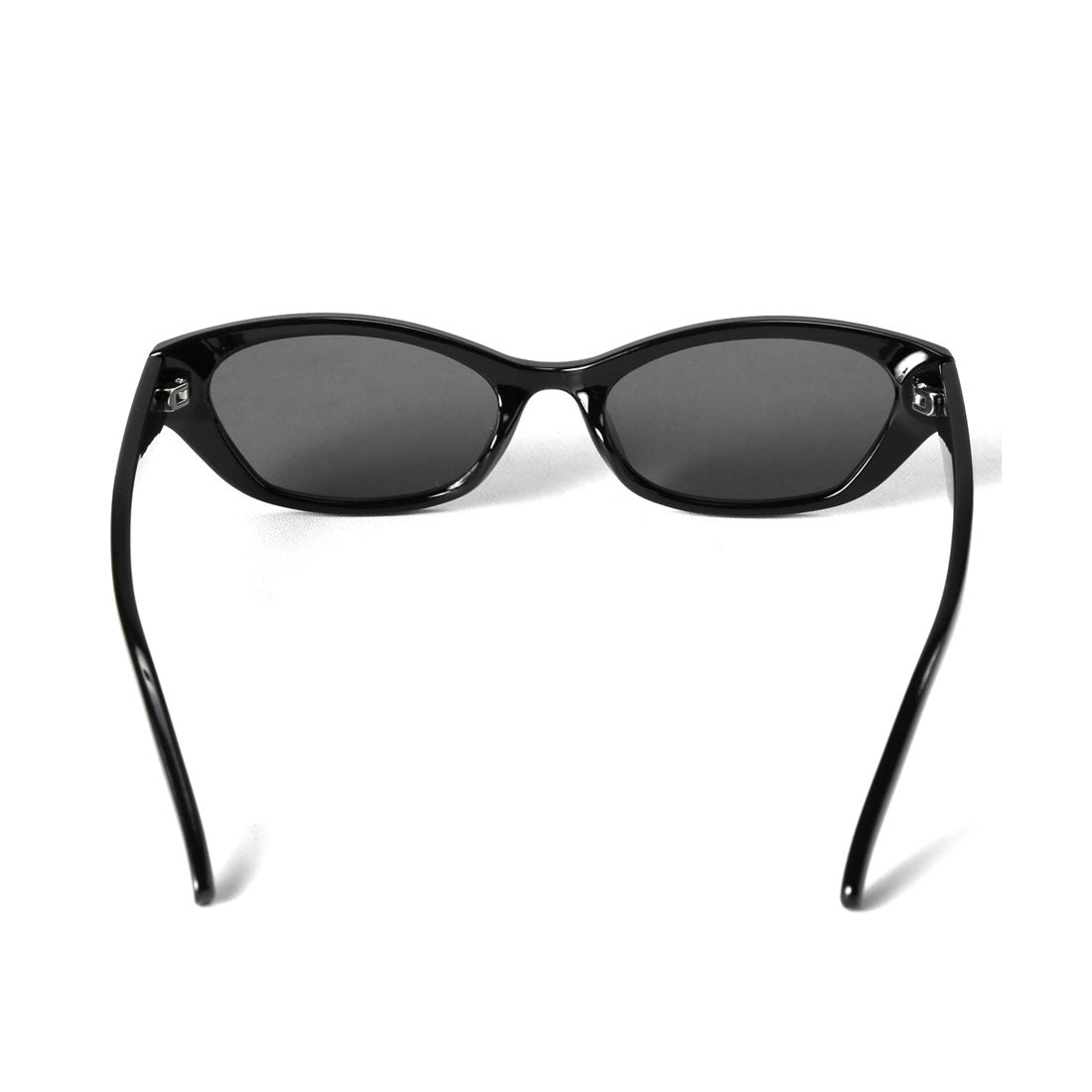 ラグスタイル LUXSTYLE オーバルサングラス/ユニセックス UVカット 紫外線カット オーバルサングラス 度なし 小顔 丸 楕円 紫外線対策 (クリアホワイト×ライトブラウン) クリアホワイト×ライトブラウン