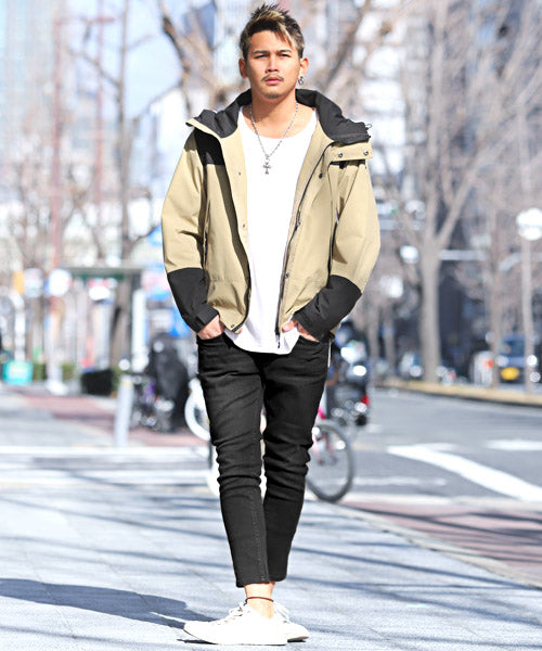 ラグスタイル LUXSTYLE スーパーストレッチスキニーデニムアンクルパンツ/アンクルパンツ メンズ クロップドパンツ スキニー デニム パンツ ストレッチ