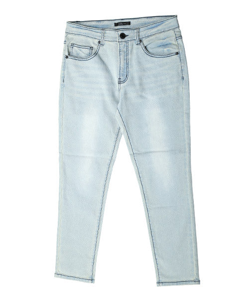 ラグスタイル LUXSTYLE スーパーストレッチスキニーデニムアンクルパンツ/アンクルパンツ メンズ クロップドパンツ スキニー デニム パンツ ストレッチ