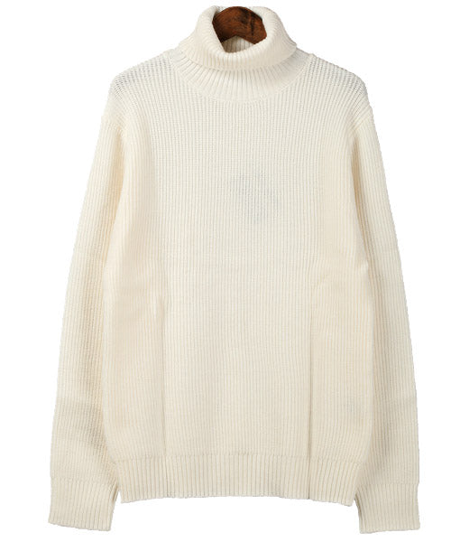 ラグスタイル LUXSTYLE 7G片畦タートルネックニット/ニット メンズ タートルネック セーター ウォッシャブル 形状安定
