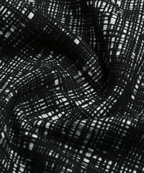 ラグスタイル LUXSTYLE モザイクジャガードハーフジップ半袖ポロシャツ/ポロシャツ メンズ モザイクジャガード 半袖 ハーフジップ BITTER ビター系