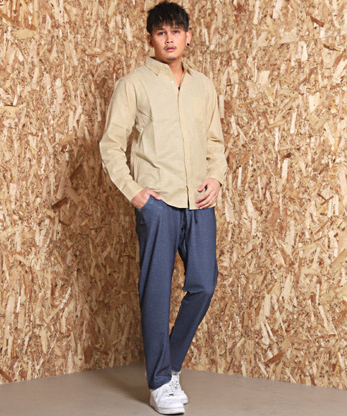 ラグスタイル LUXSTYLE ダンガリーシャツ/長袖シャツ メンズ 長袖 ダンガリーシャツ レギュラーカラー