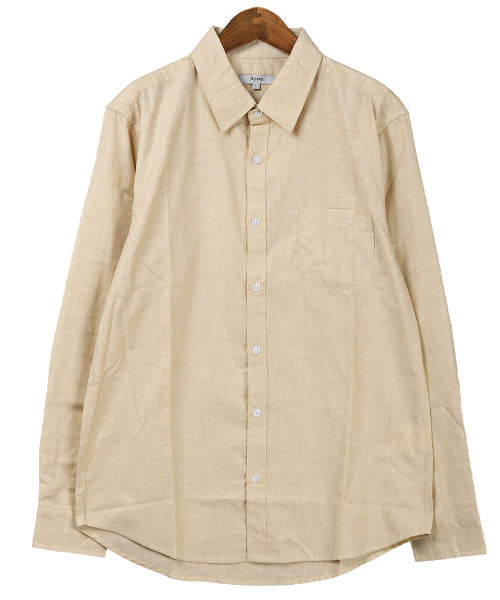 ラグスタイル LUXSTYLE ダンガリーシャツ/長袖シャツ メンズ 長袖 ダンガリーシャツ レギュラーカラー