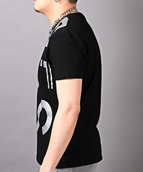 ラグスタイル LUXSTYLE RUMSODAライトストーンTシャツ/Tシャツ メンズ 半袖 ロゴ プリント ラインストーン