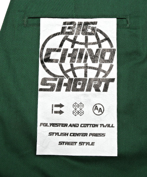 ラグスタイル LUXSTYLE BIGスケーターチノショーツ/チノパン ショートパンツ メンズ ハーフパンツ スケーター ゆったり ビター系 BITTER