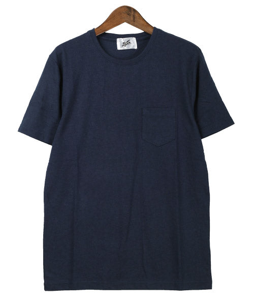 ラグスタイル LUXSTYLE 無地ポケット付きクルーネック半袖Tシャツ/Tシャツ メンズ 半袖 レディース ポケット 無地 ポケT