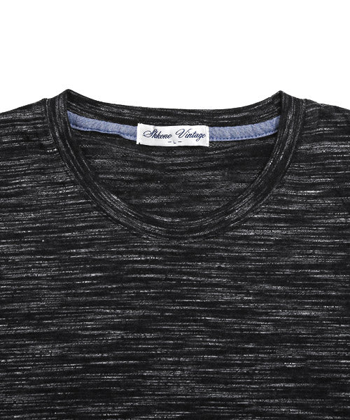 ラグスタイル LUXSTYLE 天竺MIX杢クルーネックTシャツ/Tシャツ メンズ 半袖 天竺 ミックス 杢 クルーネック 無地 シンプル