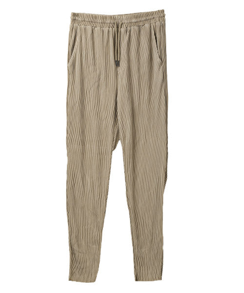 ラグスタイル LUXSTYLE プリーツイージーパンツ/テーパードパンツ メンズ イージーパンツ プリーツ