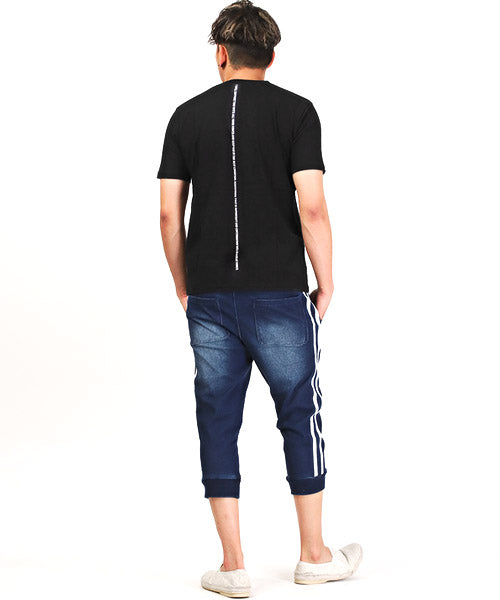 ラグスタイル LUXSTYLE ADMIX2枚セットVネックTシャツ/Tシャツ メンズ 半袖 Vネック ポケットTシャツ 2点セット 無地 ロゴ