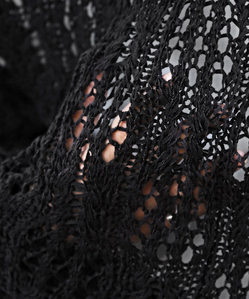 ラグスタイル LUXSTYLE テープヤーンレース編みニット/ニット メンズ レディース セーター 透かし編み レース編み 総柄 春夏