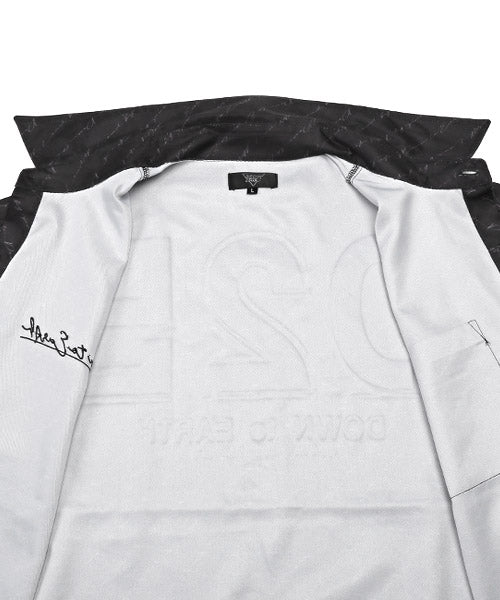 ラグスタイル LUXSTYLE 刺繍&ラバープリント総柄ロゴ長袖シャツ/長袖シャツ メンズ ロゴ プリント 総柄 刺繍