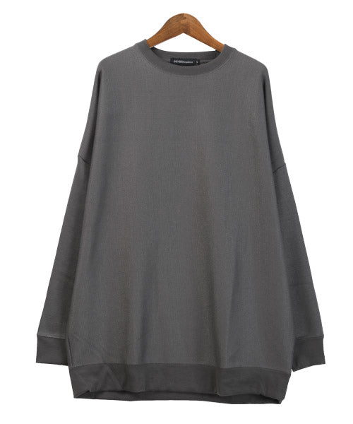 ラグスタイル LUXSTYLE ミラノリブクルーネックBIGニットソー/ニットソー メンズ ミラノリブ ニット セーター カットソー ビッグシルエット