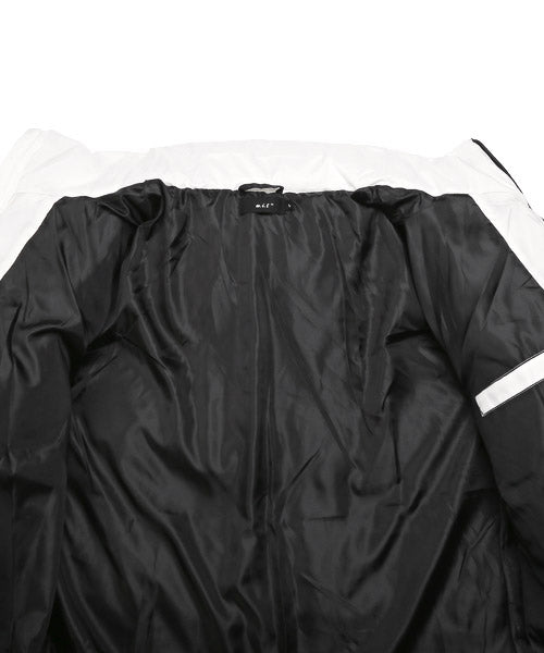 LUXSTYLE Rag Style Mid-Weight Switch Jacket / Mid-Weight Jacket Men's Blouson Hood Fake Down Warm Cold Protection