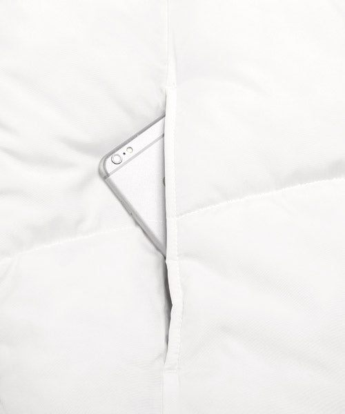 LUXSTYLE Rag Style Mid-Weight Switch Jacket / Mid-Weight Jacket Men's Blouson Hood Fake Down Warm Cold Protection