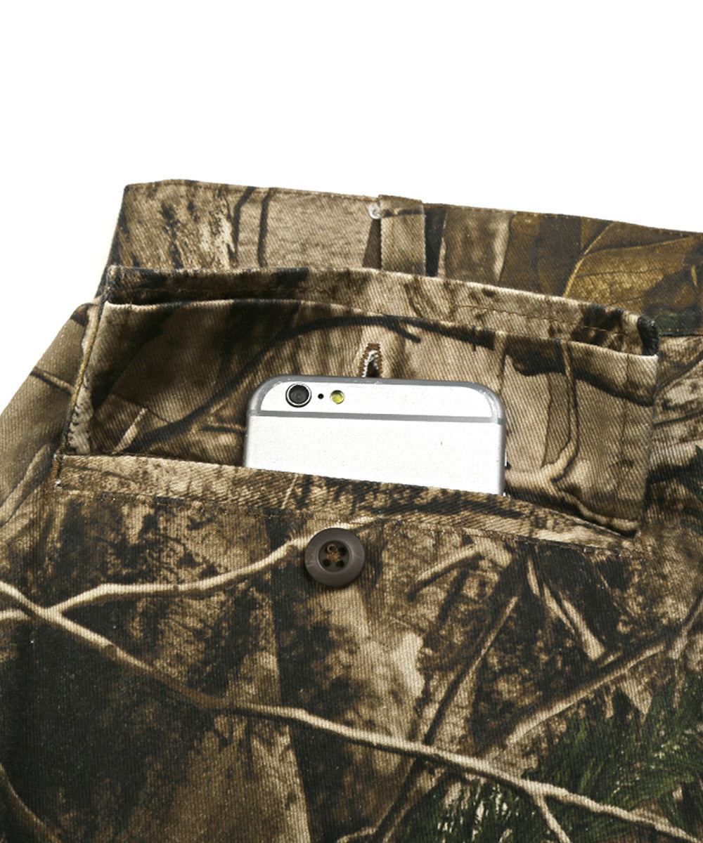 ラグスタイル LUXSTYLE ツイルカーゴショートパンツ/ショートパンツ メンズ カーゴパンツ ハーフパンツ ツイル 夏 短パン 膝上