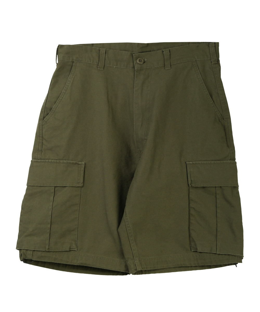 ラグスタイル LUXSTYLE ツイルカーゴショートパンツ/ショートパンツ メンズ カーゴパンツ ハーフパンツ ツイル 夏 短パン 膝上