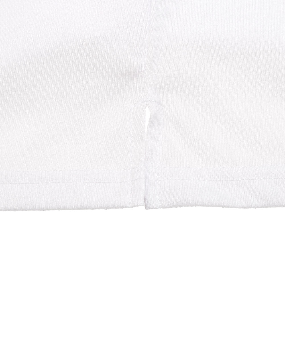 ラグスタイル LUXSTYLE ネックレス付き梨地ノースリーブ半袖Tシャツ/Tシャツ ノースリーブ 半袖 メンズ レディース アンサンブル 3点セット ネックレス付き