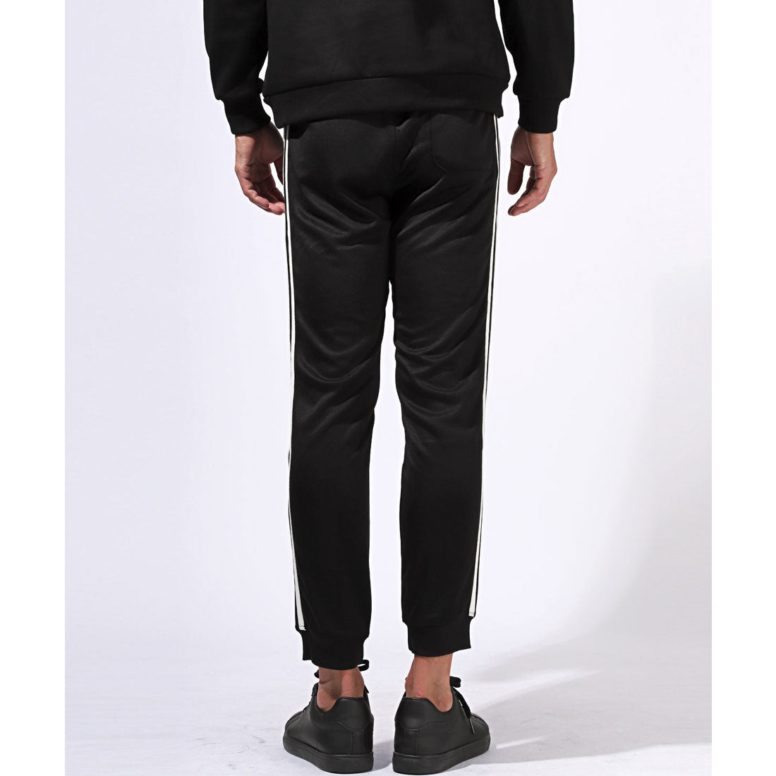 拉格風格 LUXSTYLE 2條線運動褲/汗衫輕便褲 運動褲 夏季 春季 秋季 9分長 裾踝長 2條線 側線 修身