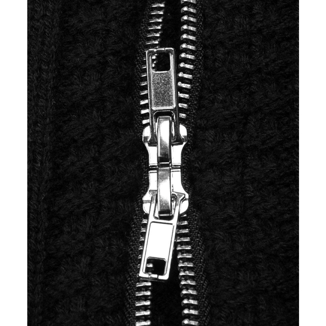 ラグスタイル LUXSTYLE アラン柄ダブルジップアップジャケット/カーディガン メンズ レディース アラン柄 ケーブル編み ドライバーズニット オーバーサイズ ゆったり