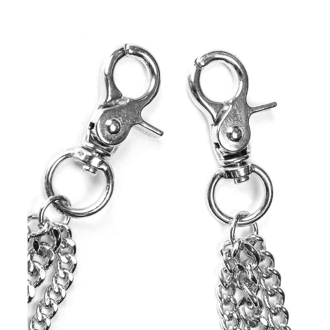 Rug Style LUXSTYLE Stainless Steel Wallet Chain/Chain silver Accessories Belt Key Ring Key Holder
