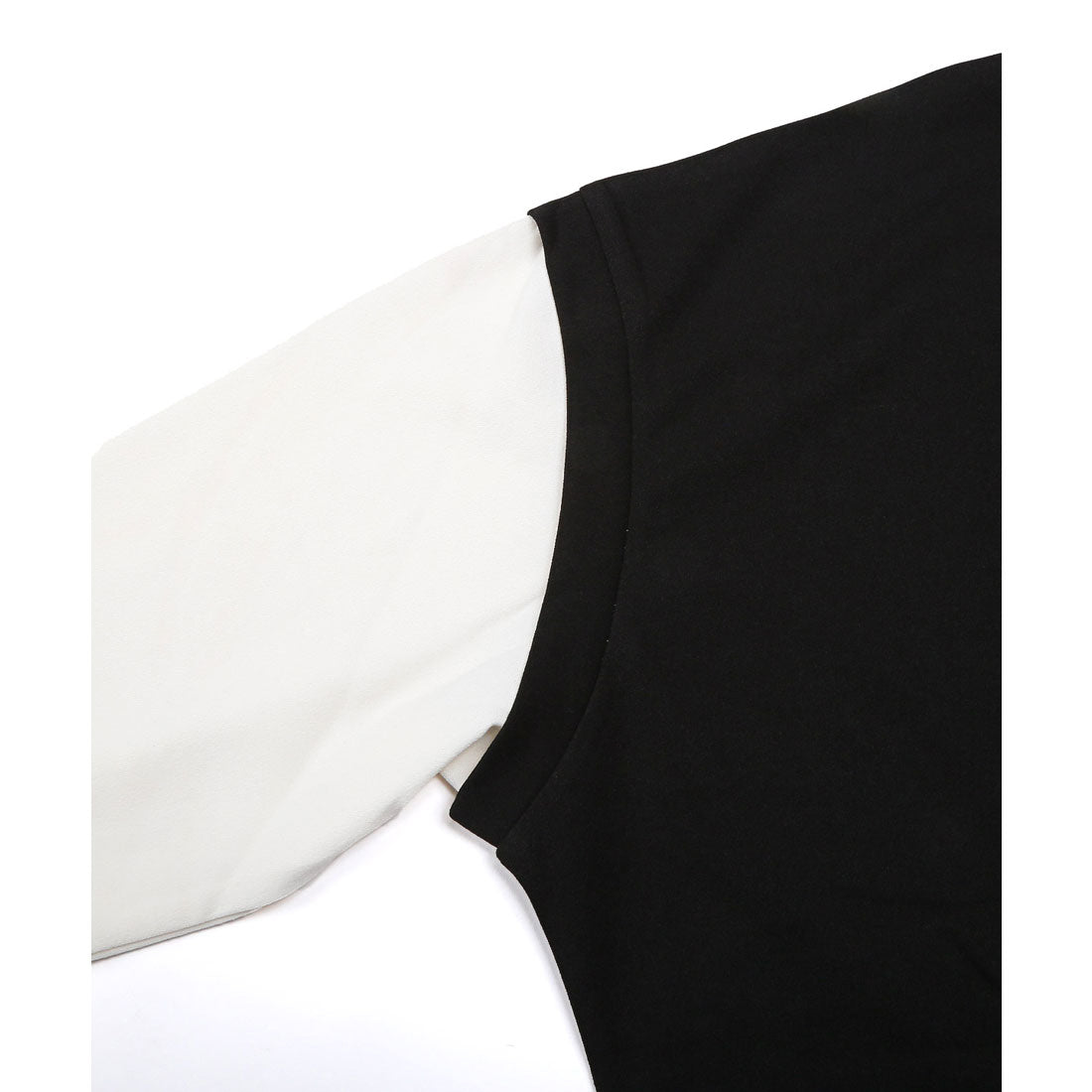 LUXSTYLE Plain Fake Layered Long Sleeve T-Shirt / Fake Layered Layering Large Size UV Cut Stretch Dry Quick Dry