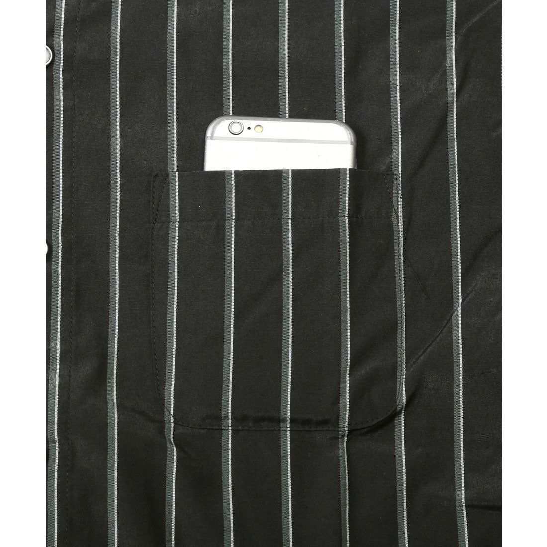 ラグスタイル LUXSTYLE 総柄ワイドシルエット長袖シャツ/シャツ 長袖 Yシャツ ワイシャツ カジュアルシャツ チェックシャツ メンズ チェック柄 ストライプ柄 総柄 柄シャツ (C) C