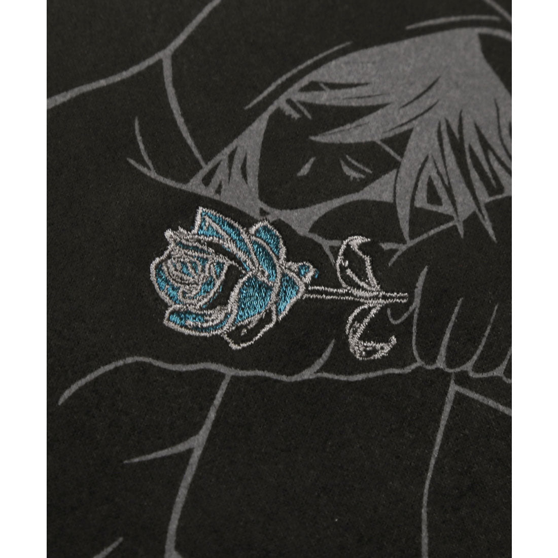 ラグスタイル LUXSTYLE Girls&Catスエード半袖Tシャツ/スエード フェイクスエード 刺繍 バックプリント ワンポイント Girls Cat 女の子 ガール ネコ 猫 大きいサイズ (ブラック) ブラック