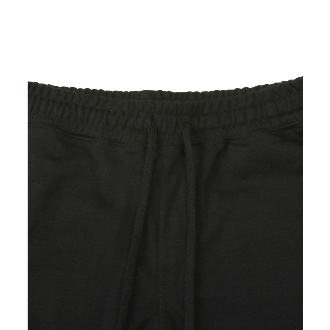 ラグスタイル LUXSTYLE ポンチジョガーパンツ/スウェットパンツ イージーパンツ メンズ ポンチ 無地 裾リブ 大きいサイズ ウエストゴム ストレッチ (ブラック) ブラック