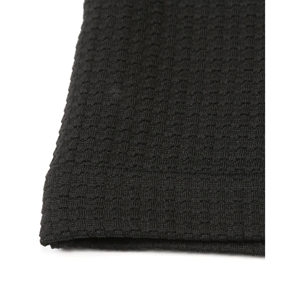 ラグスタイル LUXSTYLE ふくれワッフル柄イタリアンカラー半袖ポロシャツ/半袖 ふくれ ワッフル 無地 イタリアンカラー スタンドカラー ワイヤー入り 立ち襟 ストレッチ 細身 (ホワイト) ホワイト