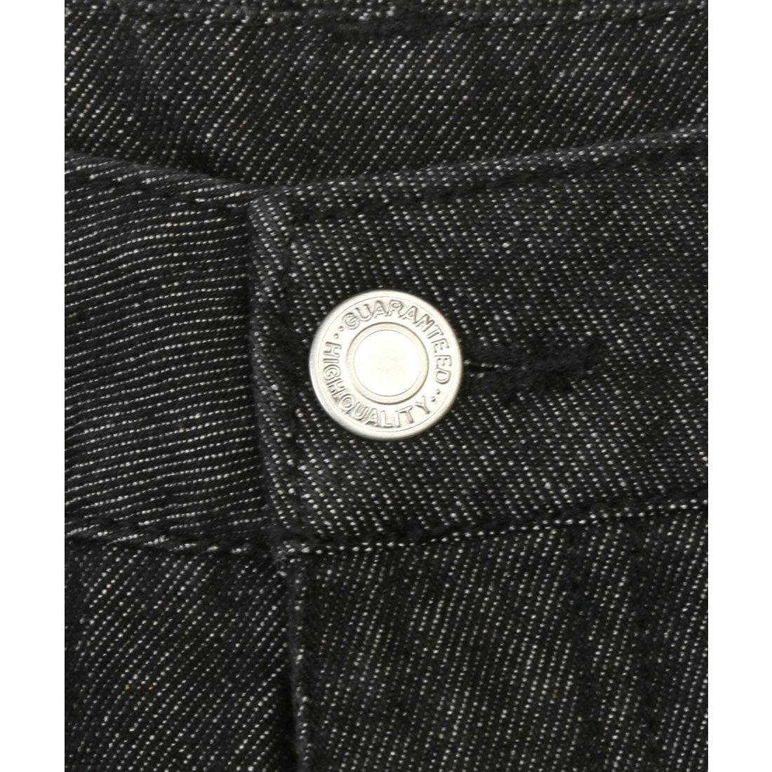 ラグスタイル LUXSTYLE デニムワイドテーパードパンツ/テーパードパンツ メンズ 大きいサイズ リラックスシルエット カジュアル ケミカル ワンウォッシュ ヴィンテージ 無地 通年 (ブルーケミカル) ブルーケミカル